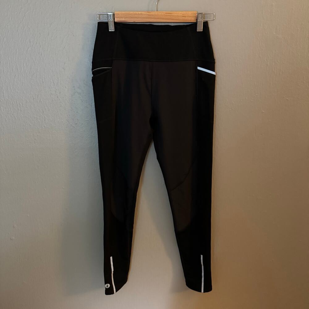 Smartwool Active Black Base Layer Ankle Legging S… - image 1